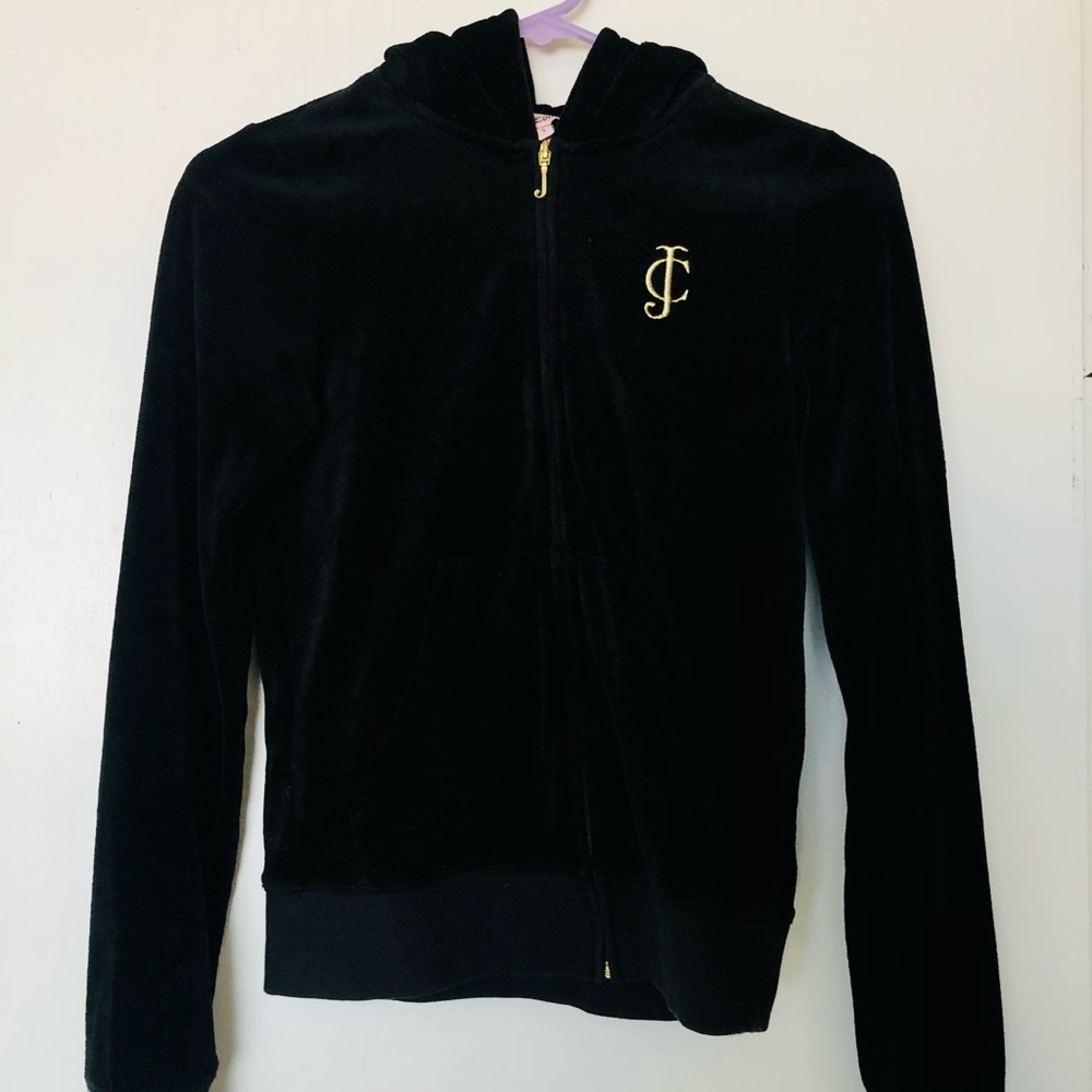 Juicy Couture Velour Zip Up Hoodie